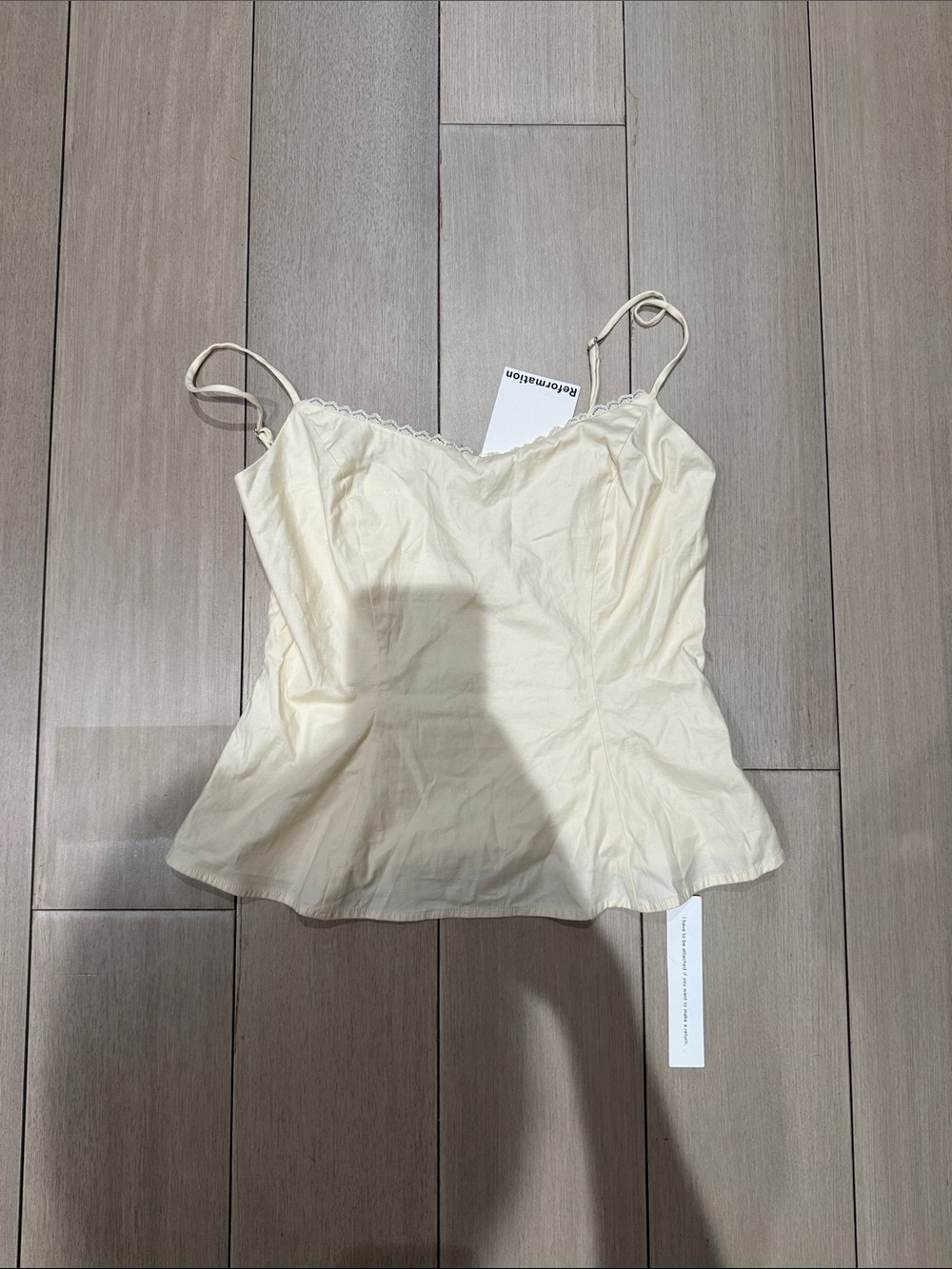 Reformation Genevieve Top Sugar